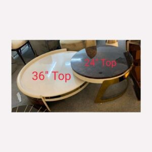 designer nesting coffee table set